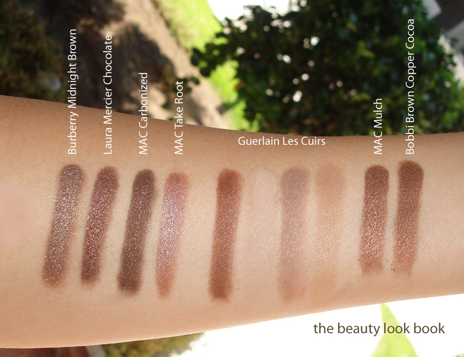 Color Focus: Shimmery Brown Eyeshadows for Fall - The Beauty Look Book